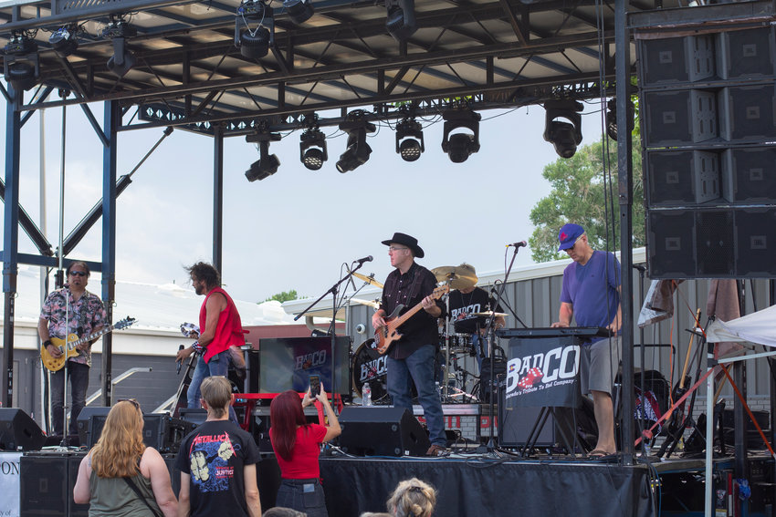 BadCO cranked through a set of Bad Company tunes during the annual Carnation Festival at Wheat Ridge's Anderson Park.